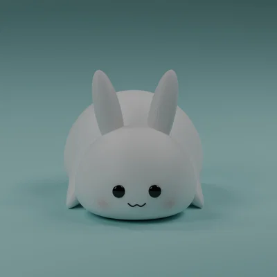 Mô hình chú thỏ xinh xắn trang trí bàn làm việc