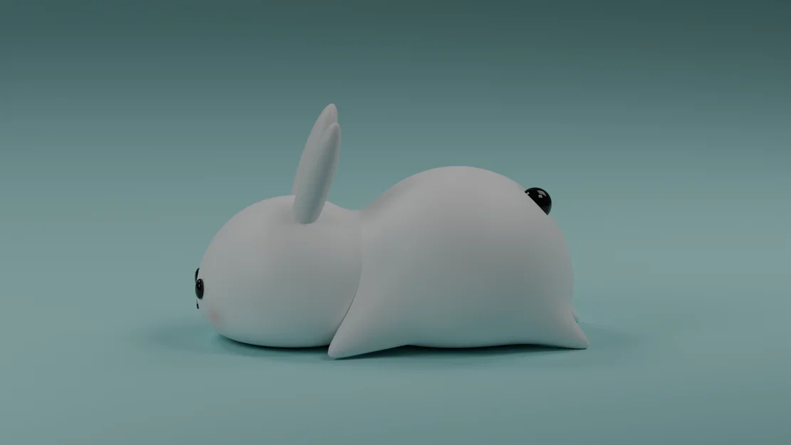 Mô hình chú thỏ xinh xắn trang trí bàn làm việc - Image 3