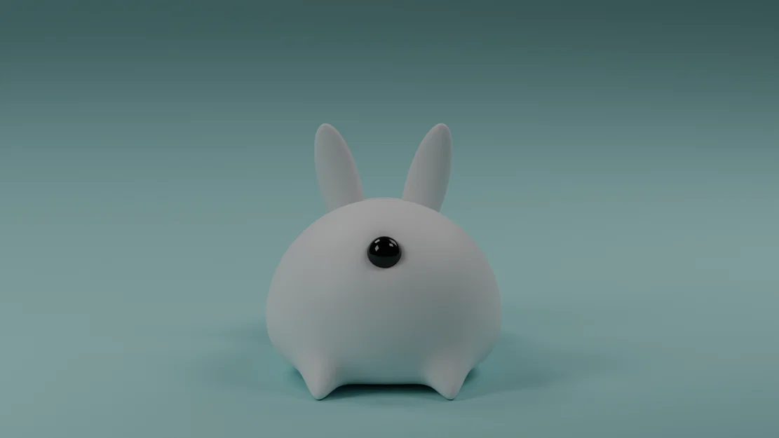 Mô hình chú thỏ xinh xắn trang trí bàn làm việc - Image 4