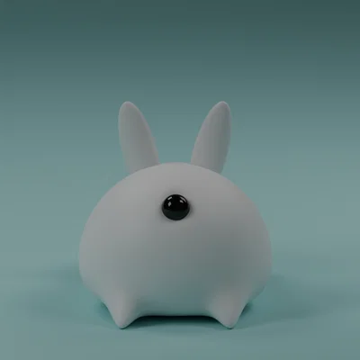 Mô hình chú thỏ xinh xắn trang trí bàn làm việc