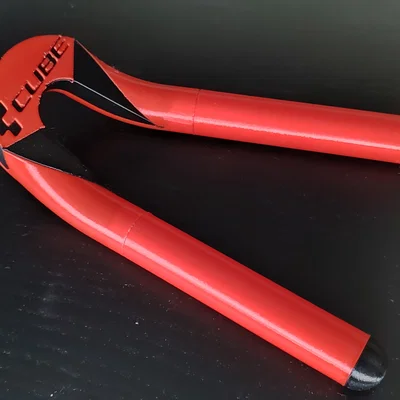 Stand dựng xe đạp (nghiêng theo pedal) – parametric