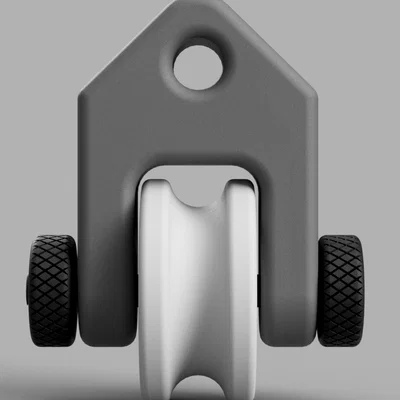 Ròng rọc đổi hướng (Redirect Pulley) đa năng cho DIY