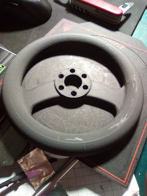 Vô lăng mini đơn giản (Mini simple steering wheel) - Image 1