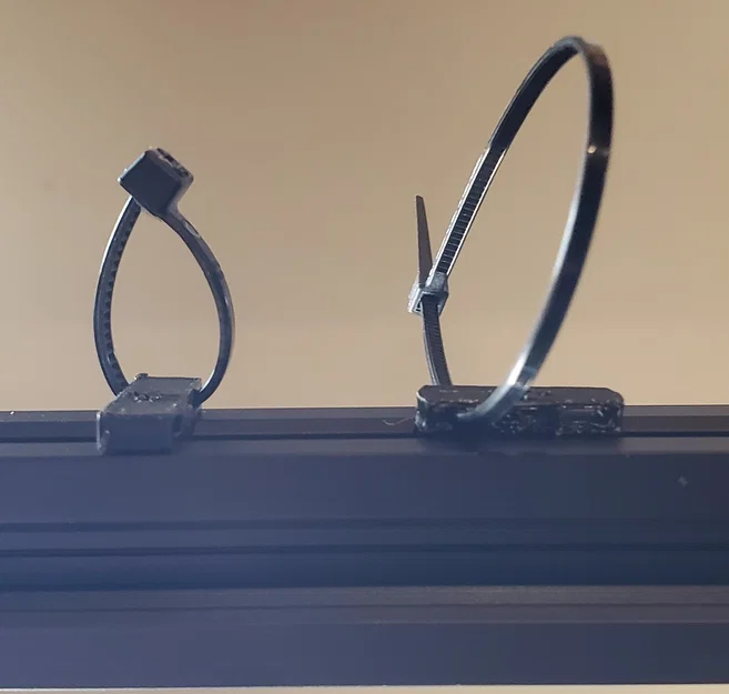Kẹp dây rút cho nhôm định hình 2020 (2020 Aluminum Extrusion Zip Tie Clips) - Image 1