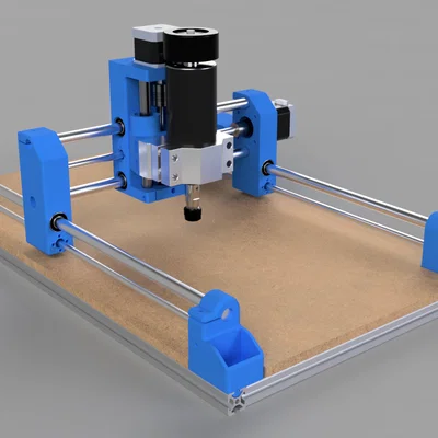 DIY Dremel CNC – Máy CNC in 3D dễ lắp ráp