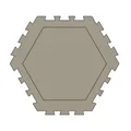 Chậu trồng cây lục giác 3D lắp ghép thông minh cực gọn - Thumbnail 2