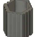 Chậu trồng cây lục giác 3D lắp ghép thông minh cực gọn - Thumbnail 3