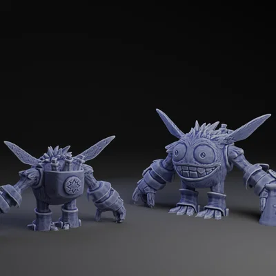 Mô hình 3D Pop Fizz Skylander độc đáo cho game thủ