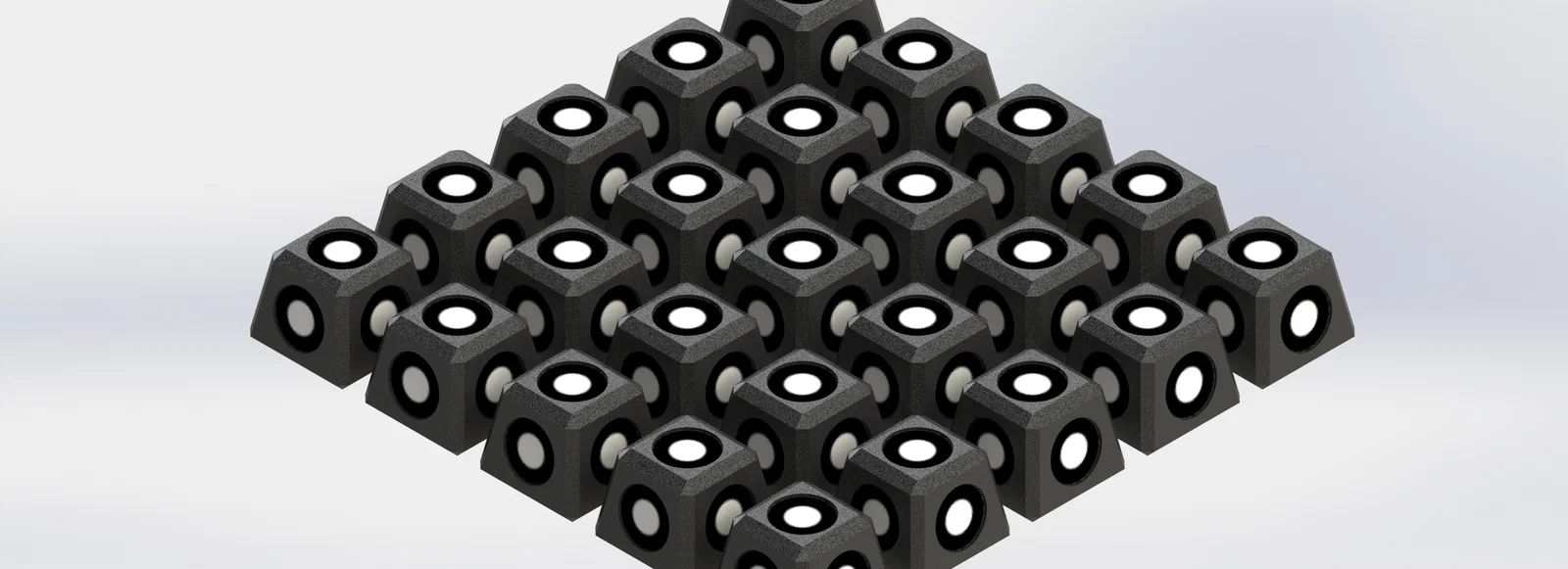 Marker Kim Tự Tháp cho 3D Scan (3D SCAN PYRAMID MARKERS) - Image 3