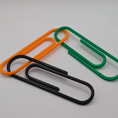 Kẹp giấy khổng lồ 3D (Giant Paperclip) - Phụ kiện độc đáo