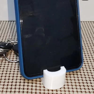 Móc Khóa Kiêm Giá Đỡ Điện Thoại 3D (Llavero Porta Celular) Tiện Lợi