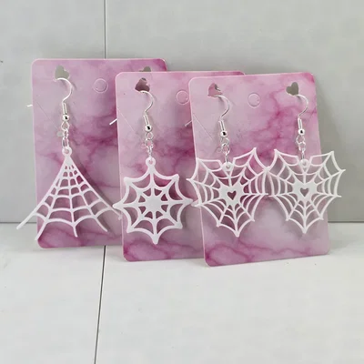 Bông Tai Mạng Nhện (Spider Web Earrings)