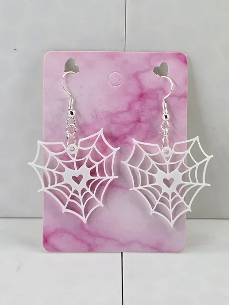 Bông Tai Mạng Nhện (Spider Web Earrings) - Image 2