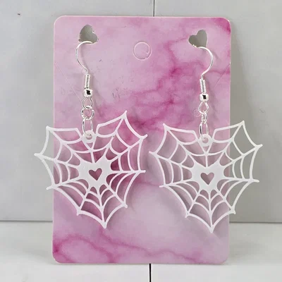 Bông Tai Mạng Nhện (Spider Web Earrings)
