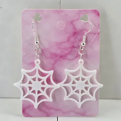Bông Tai Mạng Nhện (Spider Web Earrings)