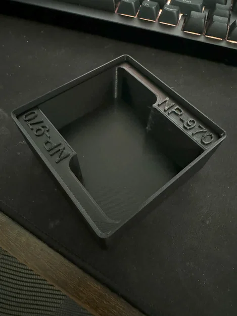 Khay Đựng Pin Sony NP-F970 Chuẩn Gridfinity 2x2 Gọn Gàng - Image 2