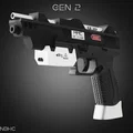 Prop súng MMC (The Expanse) (MCRN) - bản replica Martian Marine Corps - Thumbnail 1