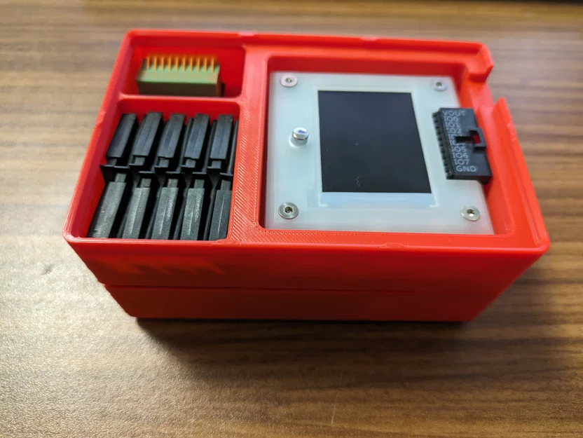 Hộp & giá đỡ Gridfinity cho Bus Pirate 5 - Image 2