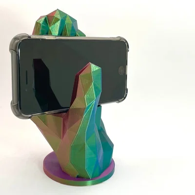 Giá Đỡ Điện Thoại & Controller Bàn Tay Low Poly – In Không Cần Support