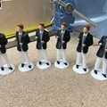 Mô hình Rick Astley phong cách Low Poly - Đồ trang trí in 3D độc đáo - Thumbnail 3