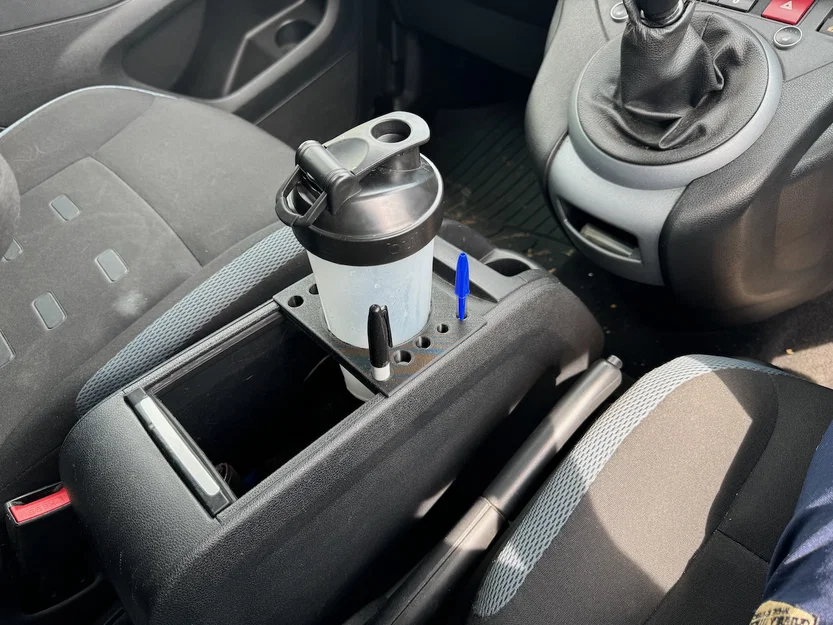 Khay để ly Citroen Berlingo cho hộp chứa đồ trung tâm - Image 5