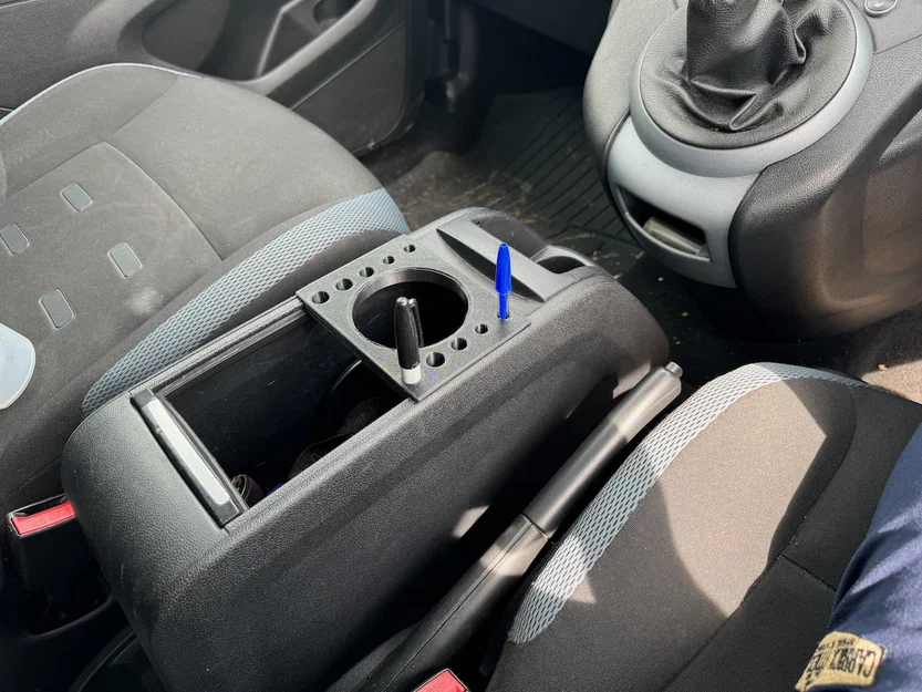 Khay để ly Citroen Berlingo cho hộp chứa đồ trung tâm - Image 6