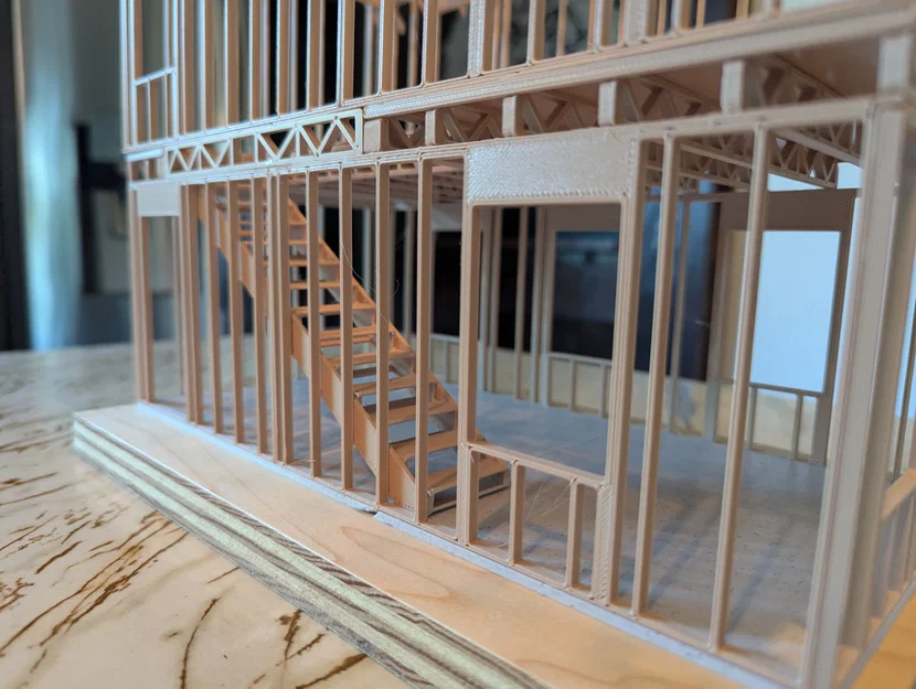 Nhà Khung Đang Thi Công Tỉ Lệ 1:25 - Image 4