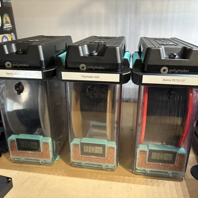 Nhãn dán nhanh PolyDryer Drybox - Phụ kiện sắp xếp nhựa in 3D