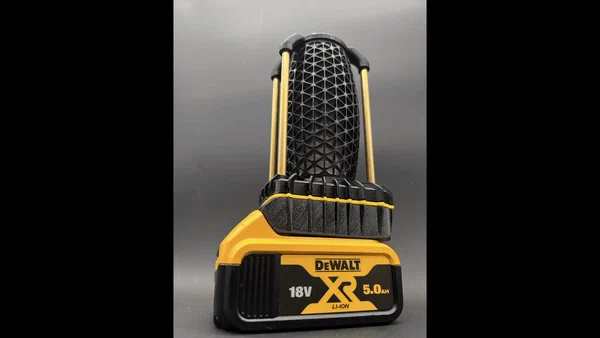 Đèn Dewalt 18V kiểu Isogrid (tương thích pin 18V) - Image 3
