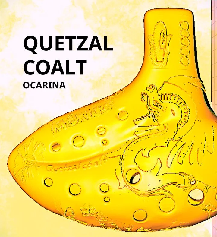 Ocarina Quetzalcóatl - Double chamber (REMIXED EDITION)