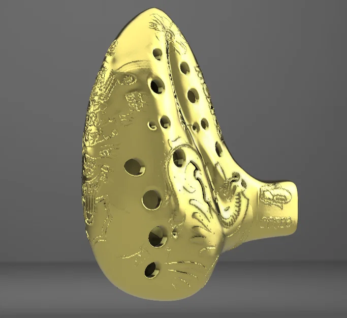 Ocarina Quetzalcóatl - Double chamber (REMIXED EDITION) - Image 3