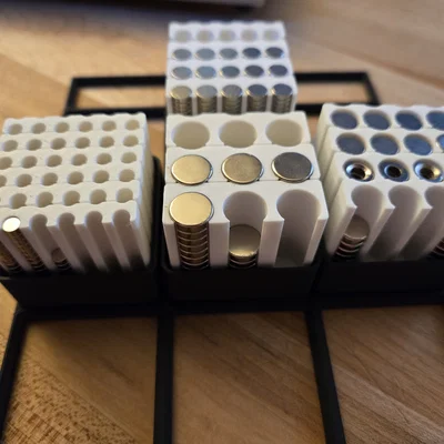 Khay Giữ Nam Châm Gridfinity (Gridfinity Magnet Holders)