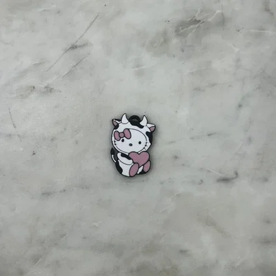 Móc khóa Hello Kitty phiên bản bò sữa đáng yêu - File in 3D