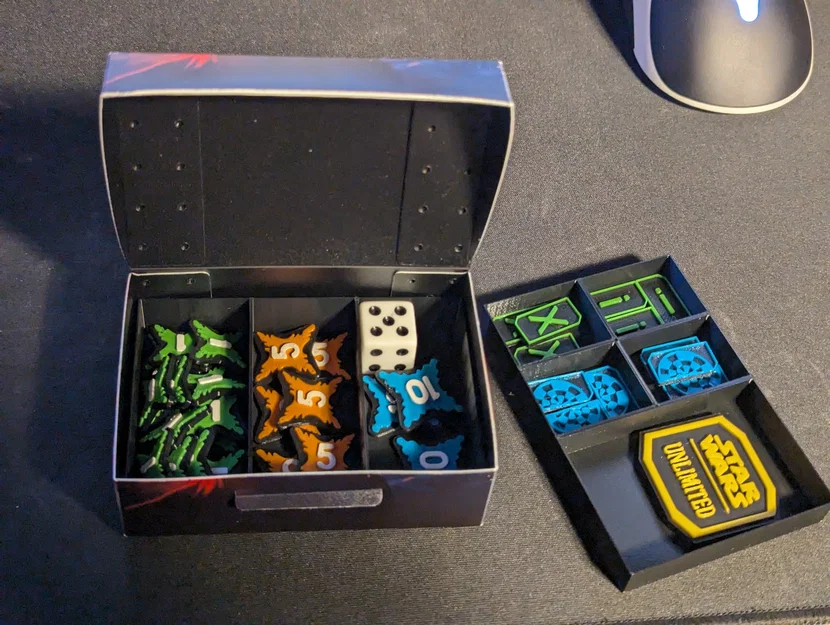 Khay Organizer Token 2 Tầng cho Gamegenic Soft Crate – Star Wars Unlimited (SWU) - Image 1