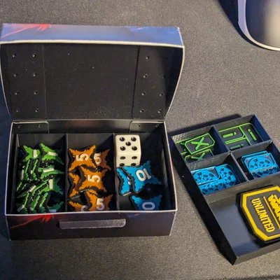 Khay Organizer Token 2 Tầng cho Gamegenic Soft Crate – Star Wars Unlimited (SWU)