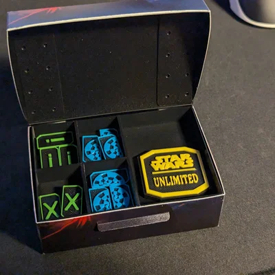 Khay Organizer Token 2 Tầng cho Gamegenic Soft Crate – Star Wars Unlimited (SWU)