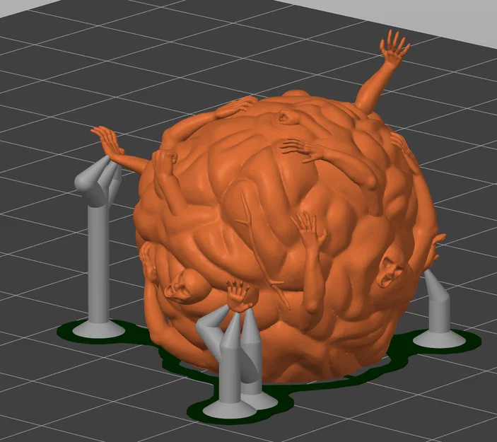 Frosthaven Summons: Flesh Bomb – Mẫu proxy để in 3D - Image 2