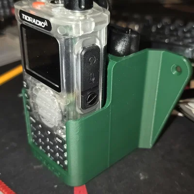 Giá treo tường Tidradio TD-H8 kèm ngăn cất pin dự phòng phía sau