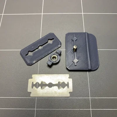 Tay Cầm Lưỡi Dao Lam (Razor Blade Holder Scraper)