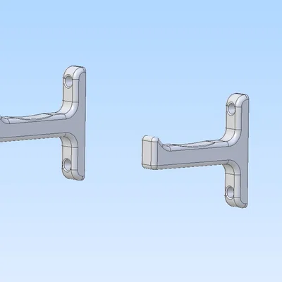 Bộ móc treo xe đạp gắn tường và trần nhà bằng in 3D cực kỳ chắc chắn