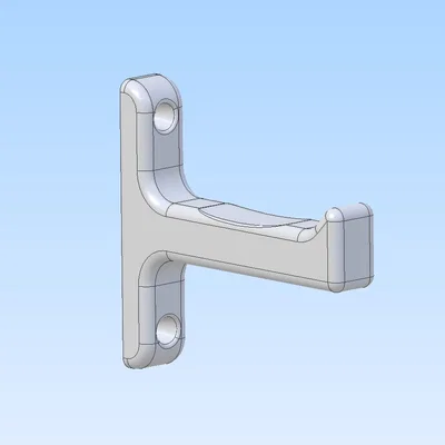 Bộ móc treo xe đạp gắn tường và trần nhà bằng in 3D cực kỳ chắc chắn