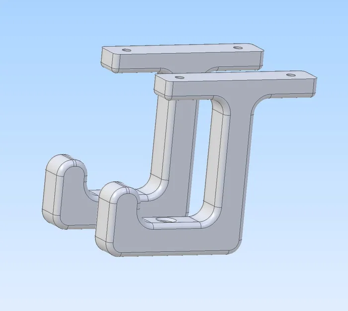 Bộ móc treo xe đạp gắn tường và trần nhà bằng in 3D cực kỳ chắc chắn - Image 3
