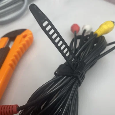 Dây rút tái sử dụng bản mới cải tiến – 4 chiều dài, có batch, PETG khuyên dùng (PLA OK) v2.0