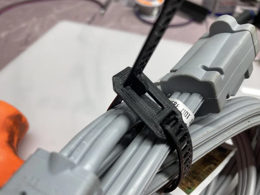 Dây rút tái sử dụng bản mới cải tiến – 4 chiều dài, có batch, PETG khuyên dùng (PLA OK) v2.0 - Image 3