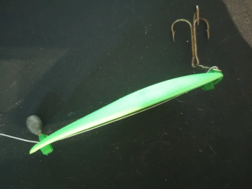 Mồi câu cá dạng thìa 3D (Spoon Lure) tùy chỉnh với OpenSCAD - Image 4