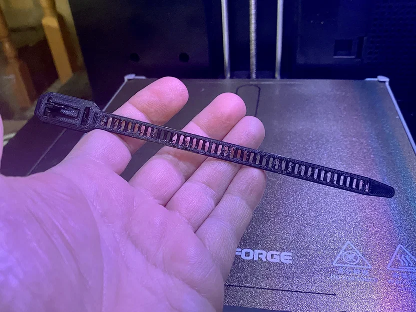 Dây rút tái sử dụng bản mới cải tiến – 4 chiều dài, có batch, PETG khuyên dùng (PLA OK) v2.0 - Image 8