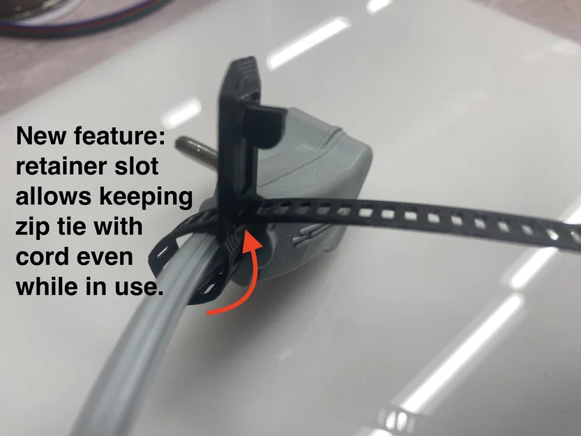 Dây rút tái sử dụng bản mới cải tiến – 4 chiều dài, có batch, PETG khuyên dùng (PLA OK) v2.0 - Image 9