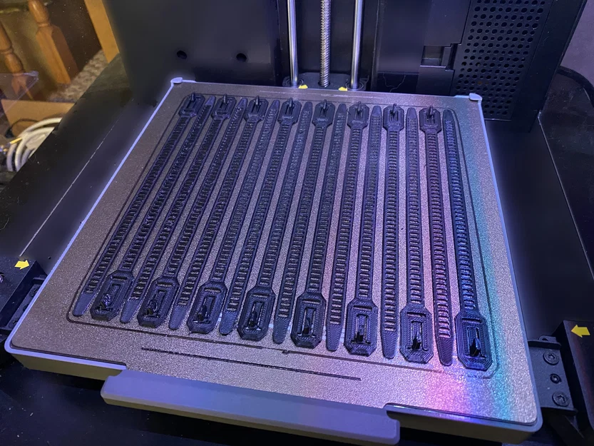 Dây rút tái sử dụng bản mới cải tiến – 4 chiều dài, có batch, PETG khuyên dùng (PLA OK) v2.0 - Image 11