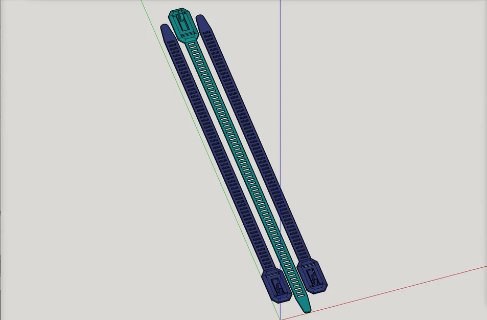 Dây rút tái sử dụng bản mới cải tiến – 4 chiều dài, có batch, PETG khuyên dùng (PLA OK) v2.0 - Image 15