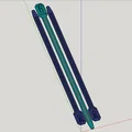 Dây rút tái sử dụng bản mới cải tiến – 4 chiều dài, có batch, PETG khuyên dùng (PLA OK) v2.0 - Thumbnail 15